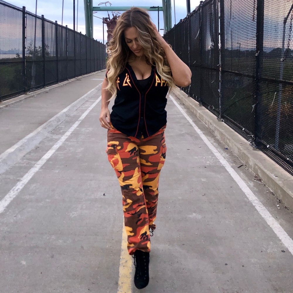 Orange Camo Dickies Cargos